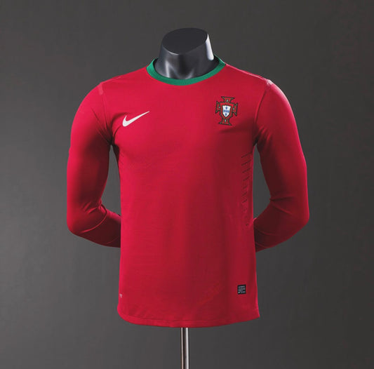 Camisola Retro Manga Comprida 2012 - Portugal 🇵🇹