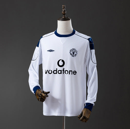 Camisola Retro Manga Comprida 2000/ 2001 - Manchester United 🏴󠁧󠁢󠁥󠁮󠁧󠁿