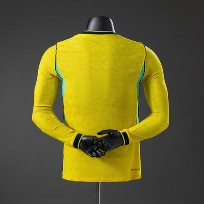 Camisola Principal Manga Comprida 2026 - Brasil 🇧🇷
