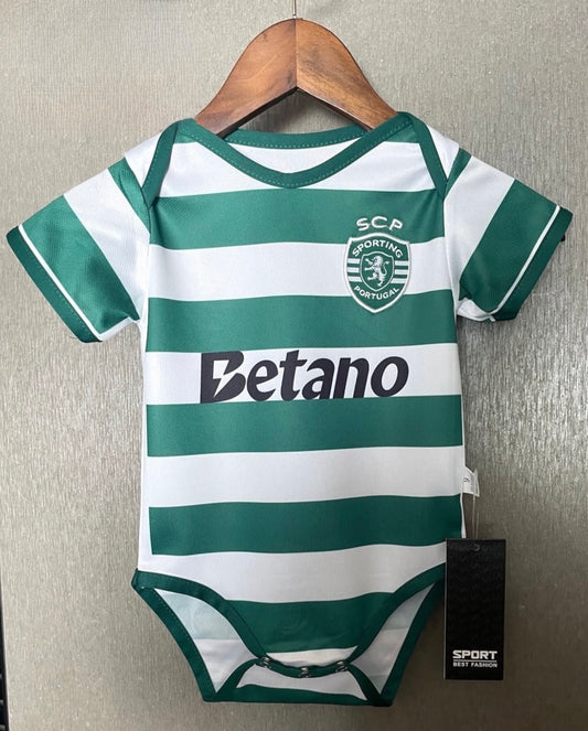 Body de Bebé Principal 25/26 - Sporting 🇵🇹
