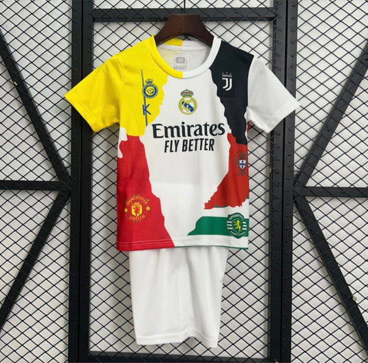 Conjunto de Criança Edição Especial 2025 - Cristiano Ronaldo 🇵🇹