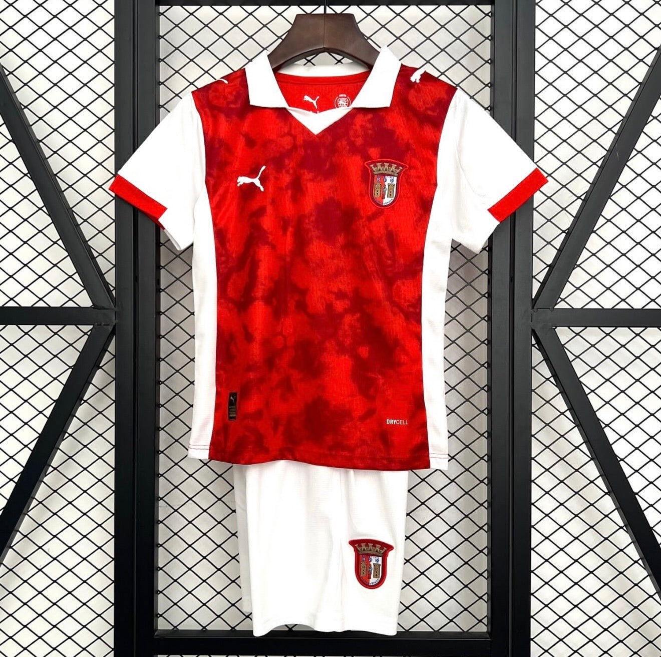 Conjunto de Criança Principal 25/26 - Braga 🇵🇹