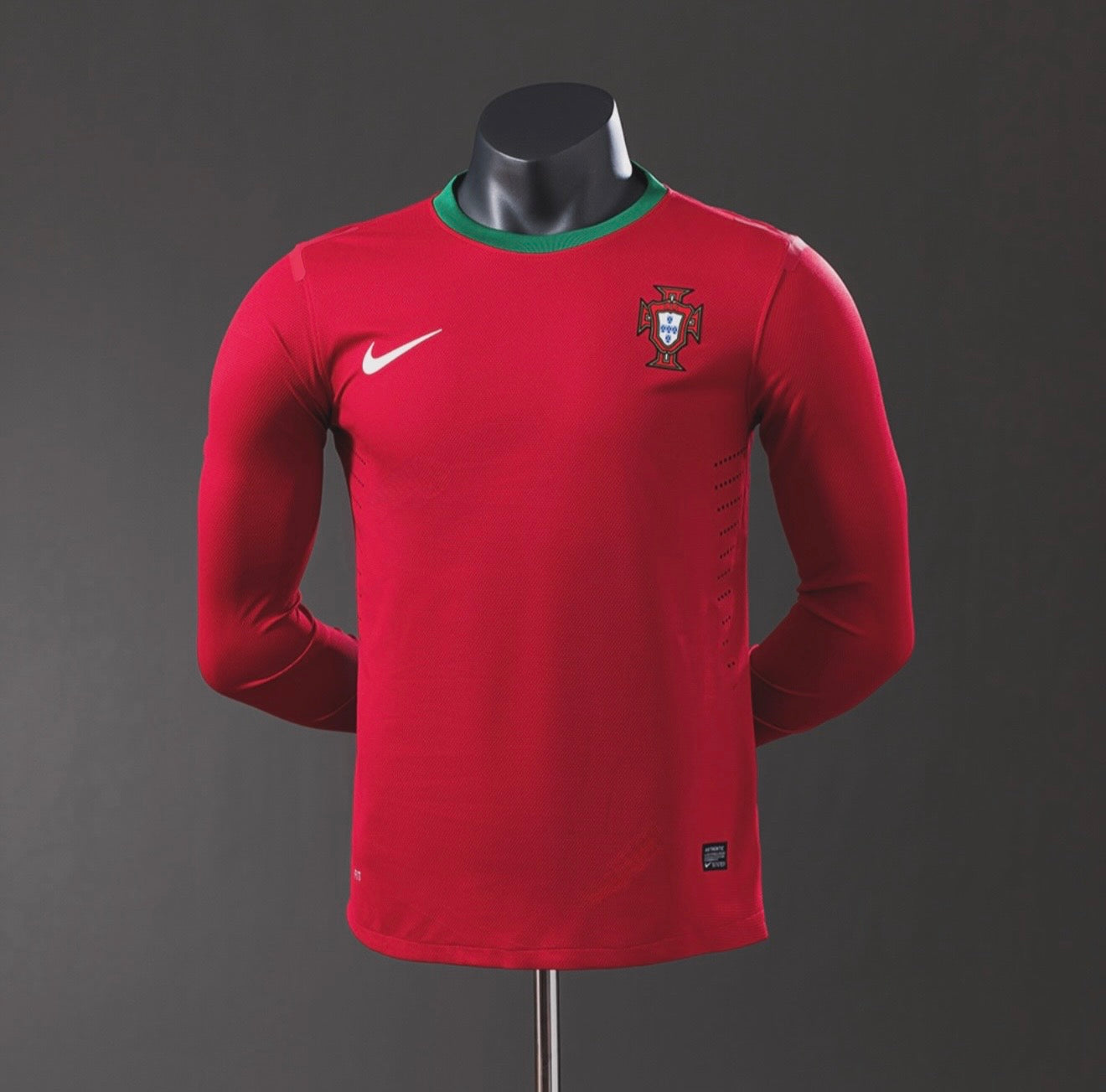 Camisola Retro Manga Comprida 2012 - Portugal 🇵🇹