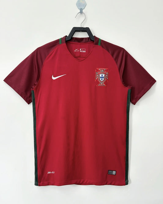 Camisola Retro Europeu 2016 -  Portugal 🇵🇹